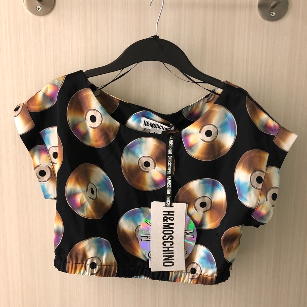 Moschino Crop top 💿